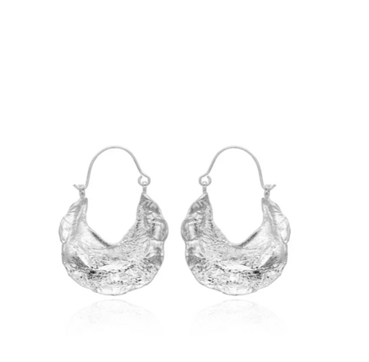 Flora Silver Earings